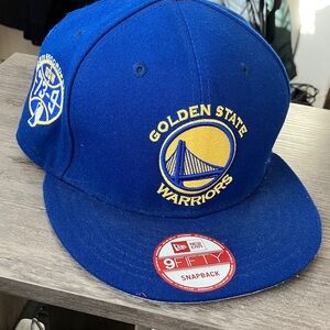 New Era Golden State Warriors Royal Blue Cap